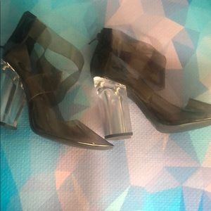 Brand new, no tag Ladies See through high heels